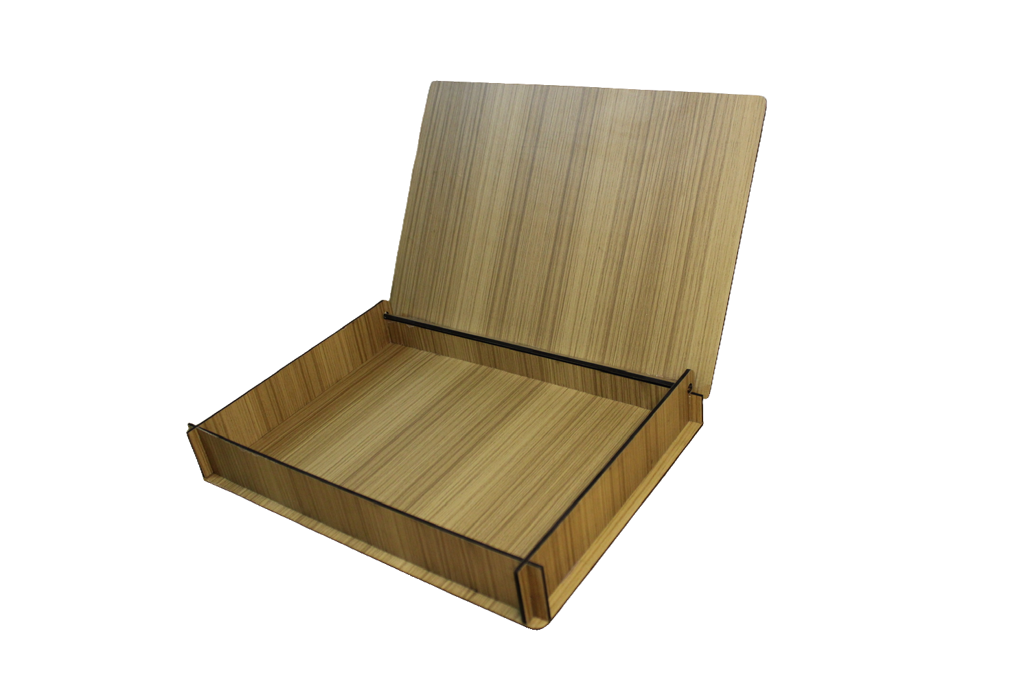 Runde Pralinenbox aus Holz